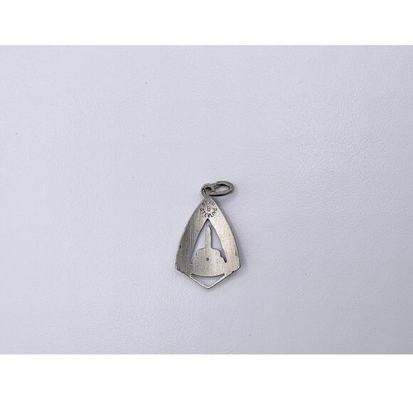 Vintage Beau Sterling Silver 'Happy Birthday' Cake Charm - Picture 5 of 5